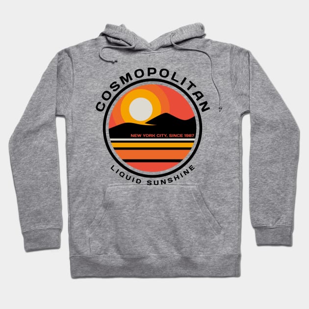 Cosmopolitan - Liquid sunshine 1987 Hoodie by All About Nerds